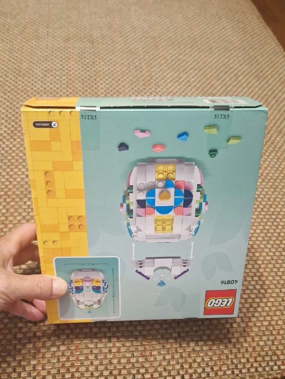 LEGO Decorative Easter Egg Building  40816 Ages 9+